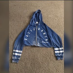 Wet Seal Cropped Hoodie